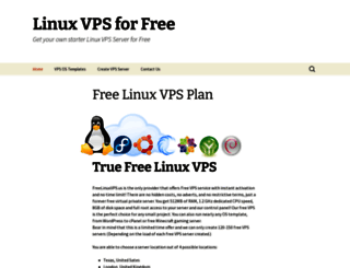 freelinuxvps.us screenshot