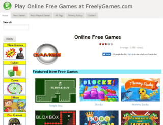 freelygames.com screenshot