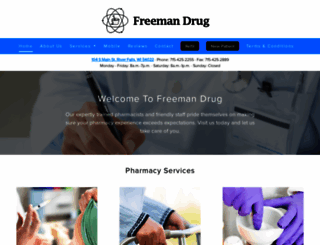 freemandrug.com screenshot