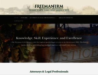freemanfirm.com screenshot