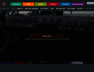 freemanseventpartners.co.uk screenshot