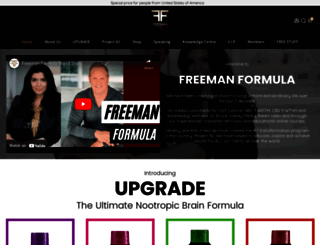 freemansupplements.com screenshot