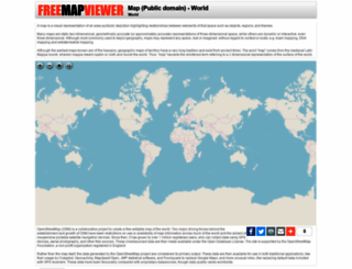 freemapviewer.com screenshot