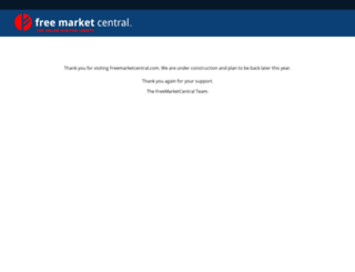 freemarketcentral.com screenshot