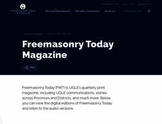 freemasonrytoday.com screenshot
