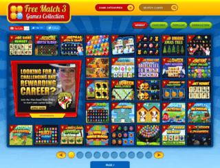 freematch3.com screenshot