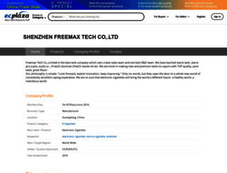 freemaxvape.en.ecplaza.net screenshot