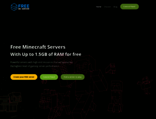 freemcserver.net screenshot