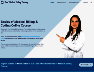 freemedicalbillingtraining.com screenshot