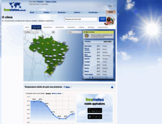 freemeteo.com.br screenshot