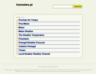 freemeteo.pt screenshot
