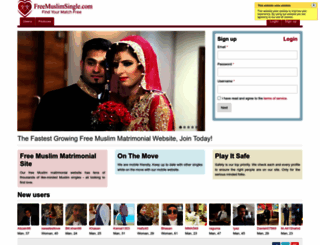 freemuslimsingle.com screenshot