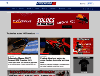 freenduro.com screenshot
