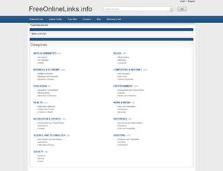 freeonlinelinks.info screenshot