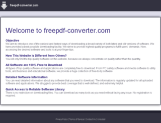 freepdf-converter.com screenshot