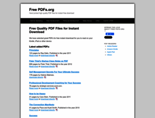 freepdfs.org screenshot