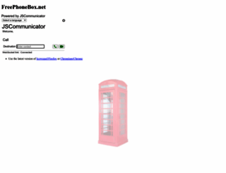 freephonebox.net screenshot