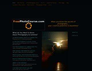 freephotocourse.com screenshot