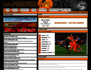 freepicks.info screenshot