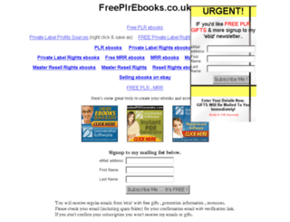 freeplrebooks.co.uk screenshot