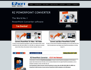 freepowerpointtovideo.com screenshot