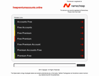 freepremiumaccounts.online screenshot