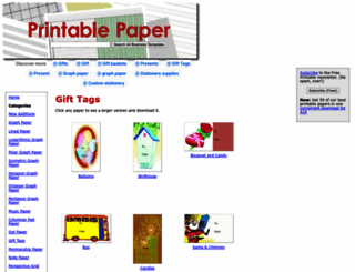 freeprintablegifttags.net screenshot