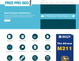 freeproseo.com screenshot