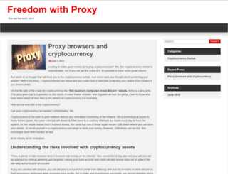 freeproxy.ca screenshot