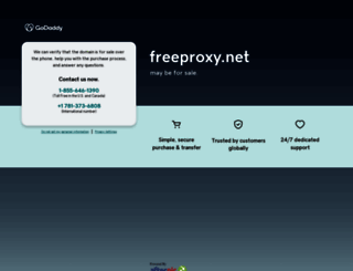 freeproxy.net screenshot