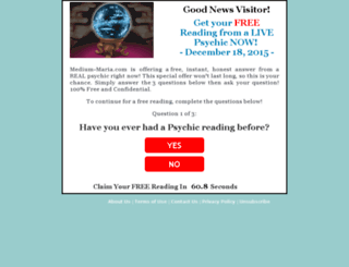 freepsychic-s1a.xtremedailynews.com screenshot