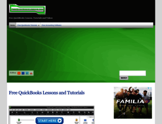 freequickbookslessons.com screenshot