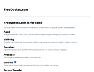 freequotes.com screenshot