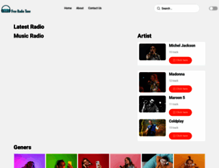 freeradiotune.com screenshot