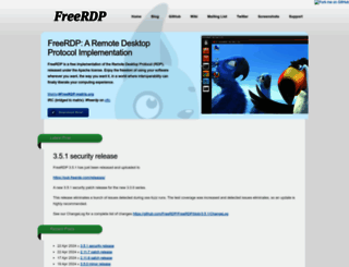 freerdp.com screenshot