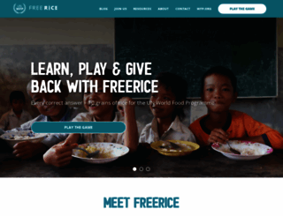 freerice.com screenshot