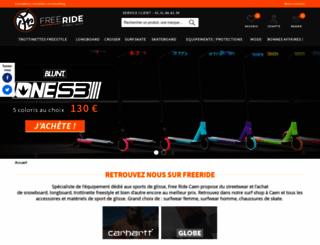 freeride-surfwear.fr screenshot