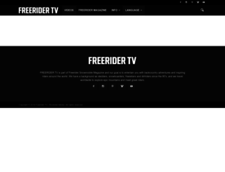 freeridertv.com screenshot