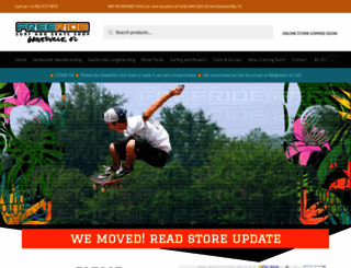 freeridesurfshop.com screenshot