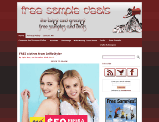 freesampledeals.com screenshot