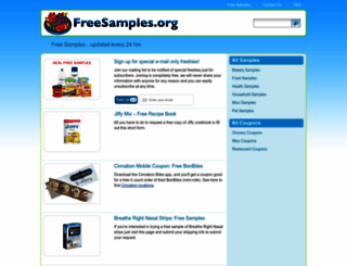 freesamples.org screenshot
