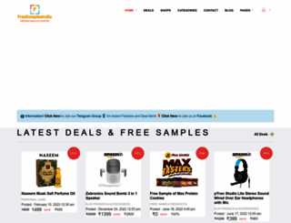 freesamplesindia.in screenshot