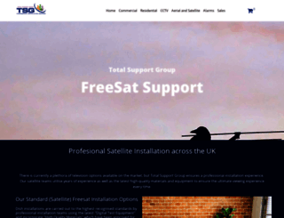 freesatsupport.co.uk screenshot