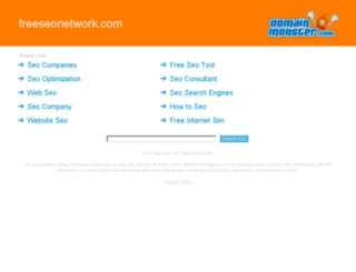 freeseonetwork.com screenshot