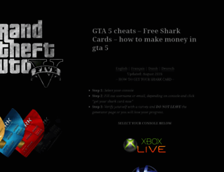 freesharkcards.com screenshot