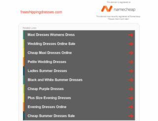 freeshippingdresses.com screenshot