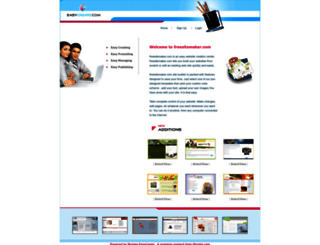 freesitemaker.com screenshot