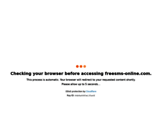 freesms-online.com screenshot