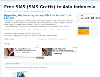 freesms2indonesia.asia screenshot