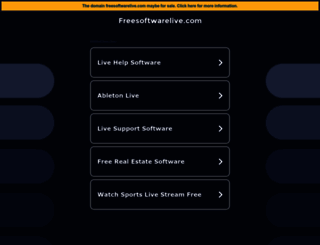freesoftwarelive.com screenshot